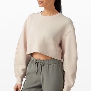 Lululemon Soft Ambitions Crop Crew XS/S